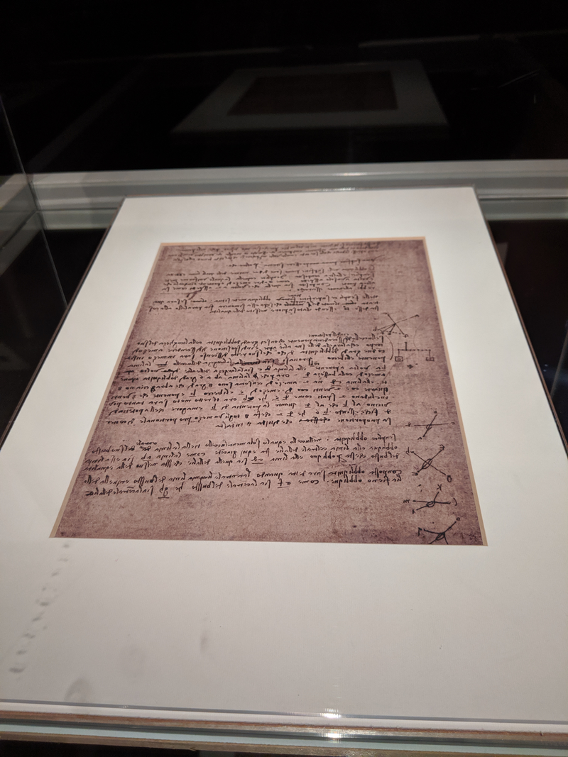 Illustration for article titled Pictures from the Reagan Library: The da Vinci Exhibit